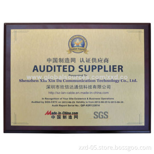 Shenzhen Cat5e LAN Cable of Good Price with CE, RoHS Marks, OEM Orders Welcomed